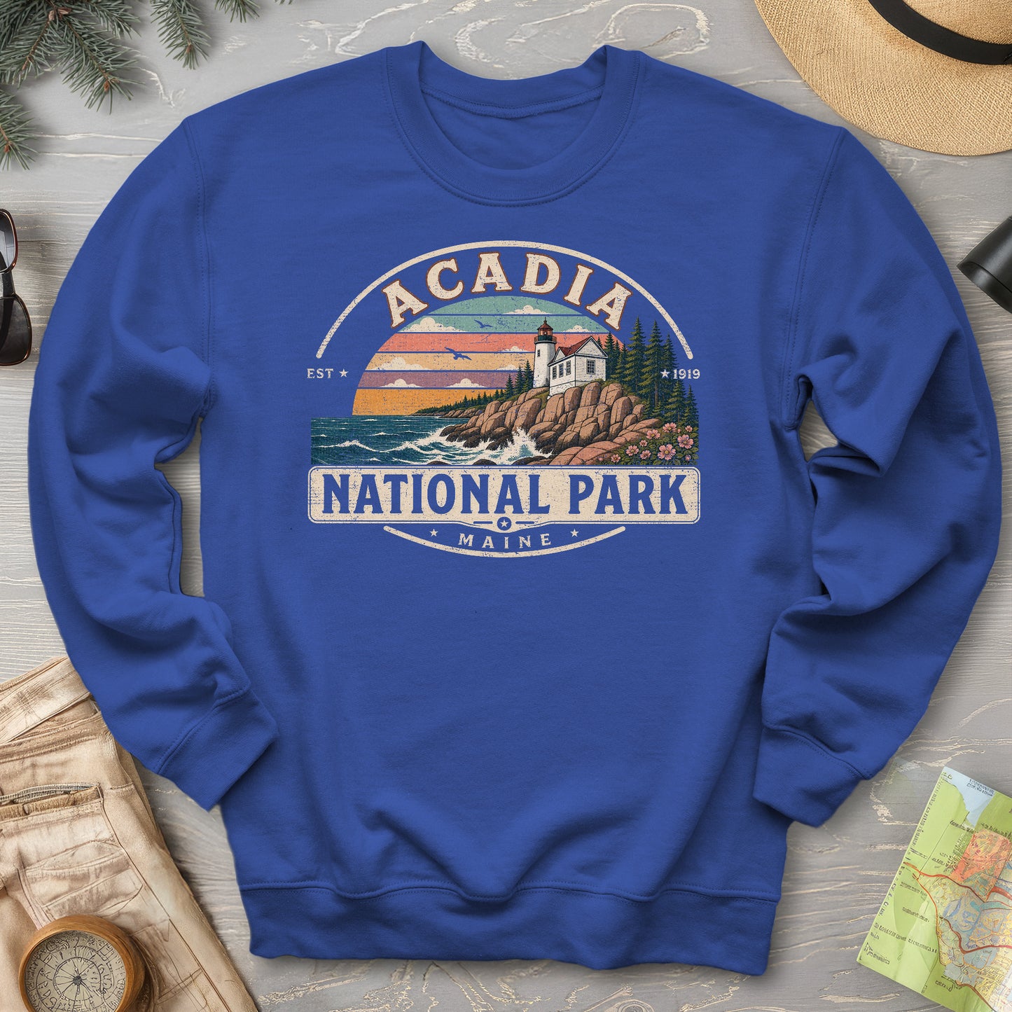 Acadia Medallion Sweatshirt