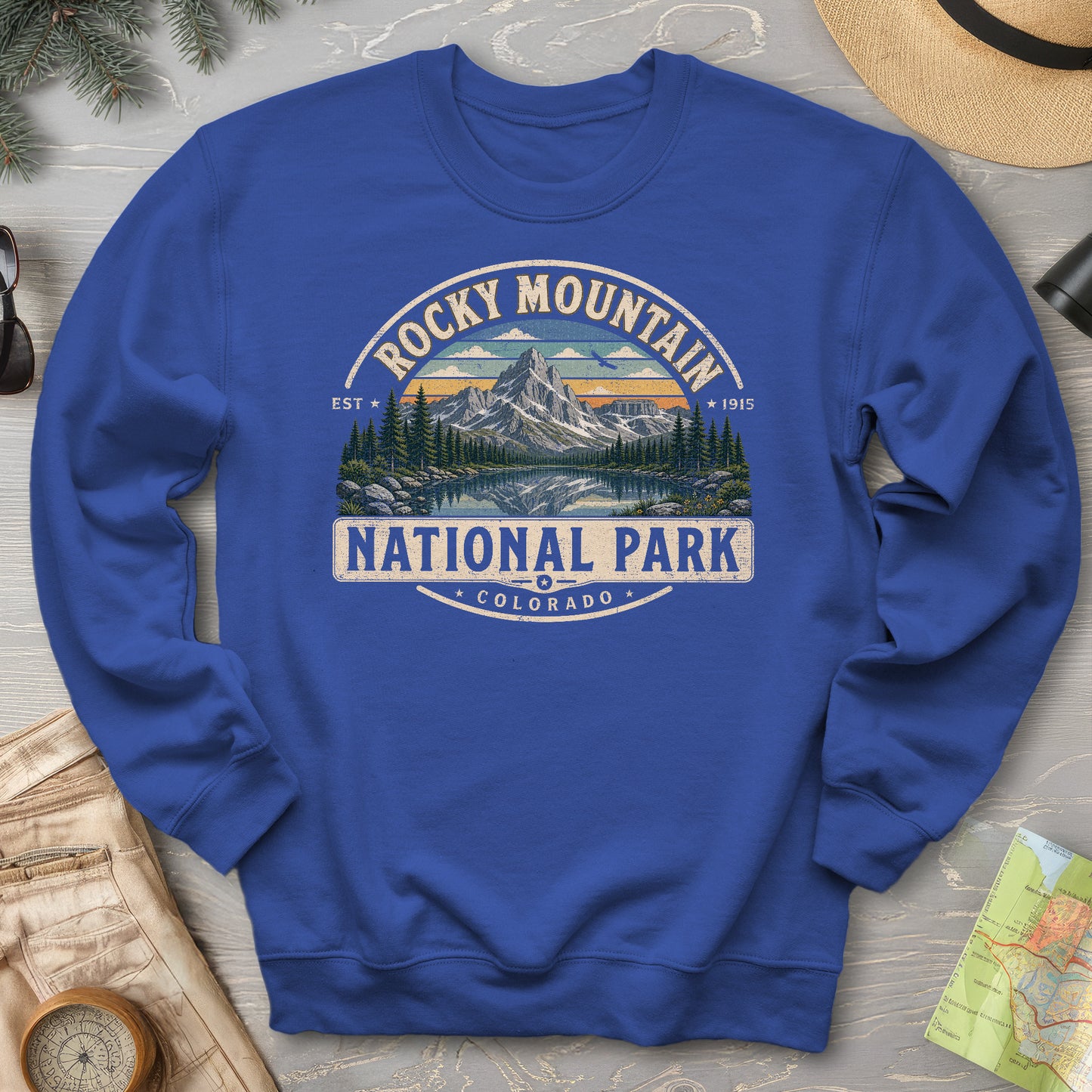 Rocky Mountain Medallion Sweatshirt