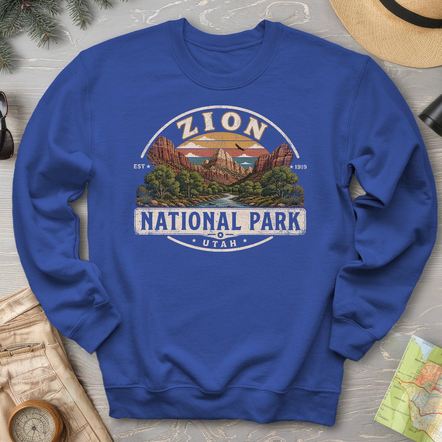 Zion Medallion Sweatshirt
