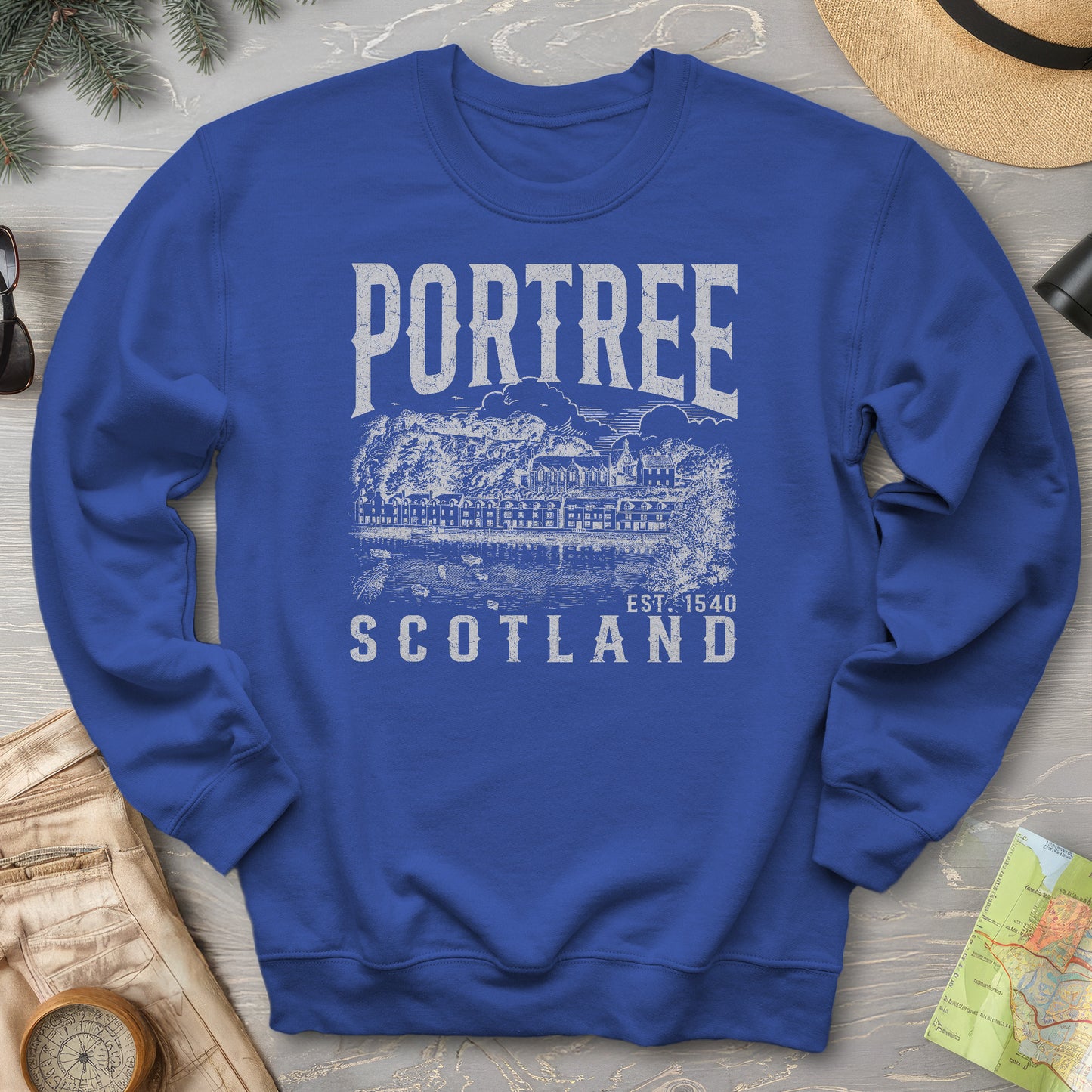 Portree Scotland Sweatshirt
