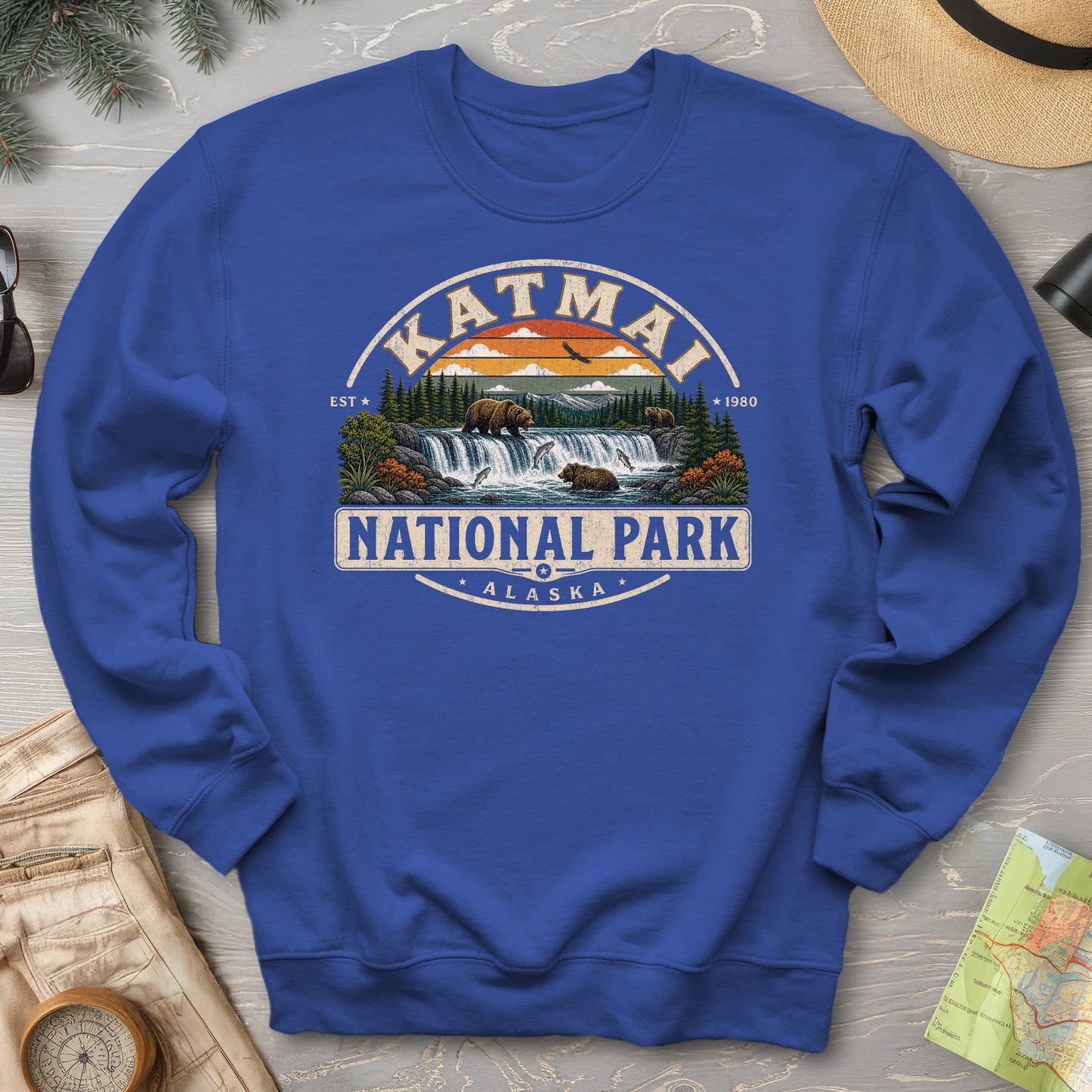 Katmai Medallion Sweatshirt