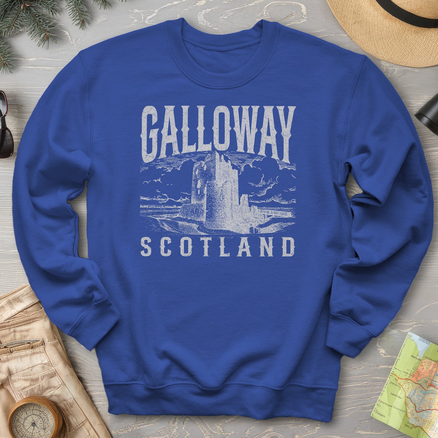 Galloway Scotland Sketch Sweatshirt