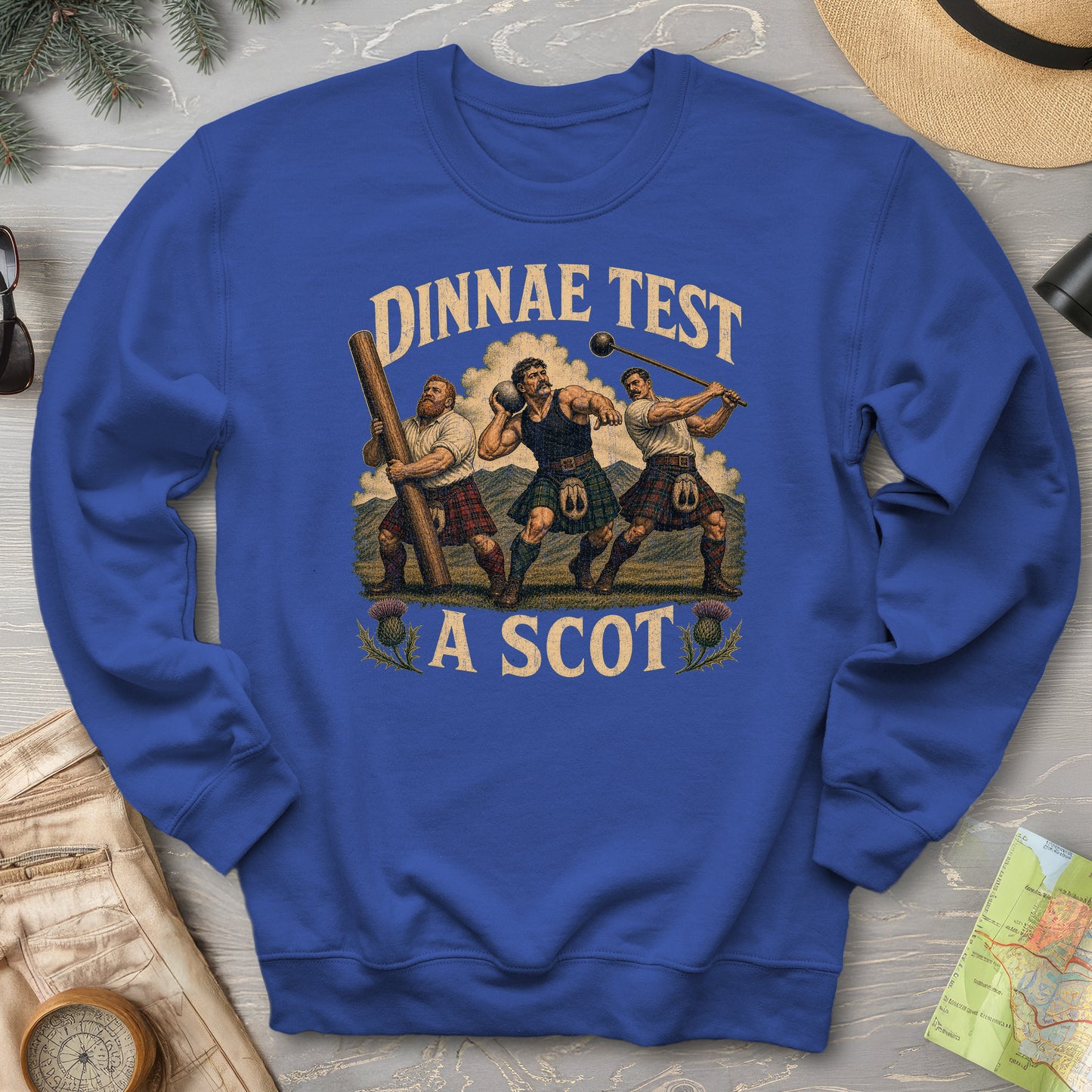 Dinnae Test A Scot Sweatshirt