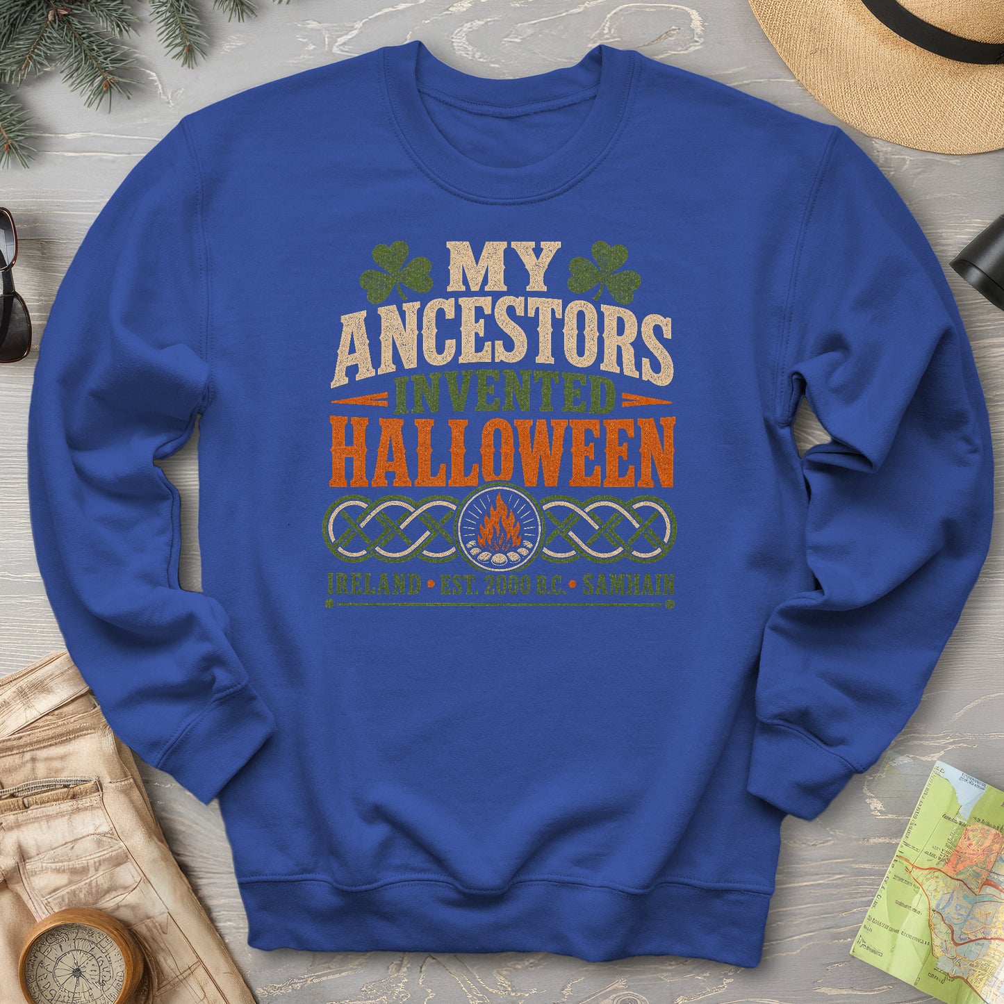 Irish Ancestors Halloween Sweatshirt