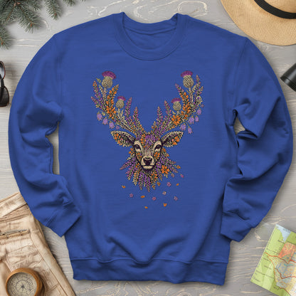 Floral Stag Sweatshirt