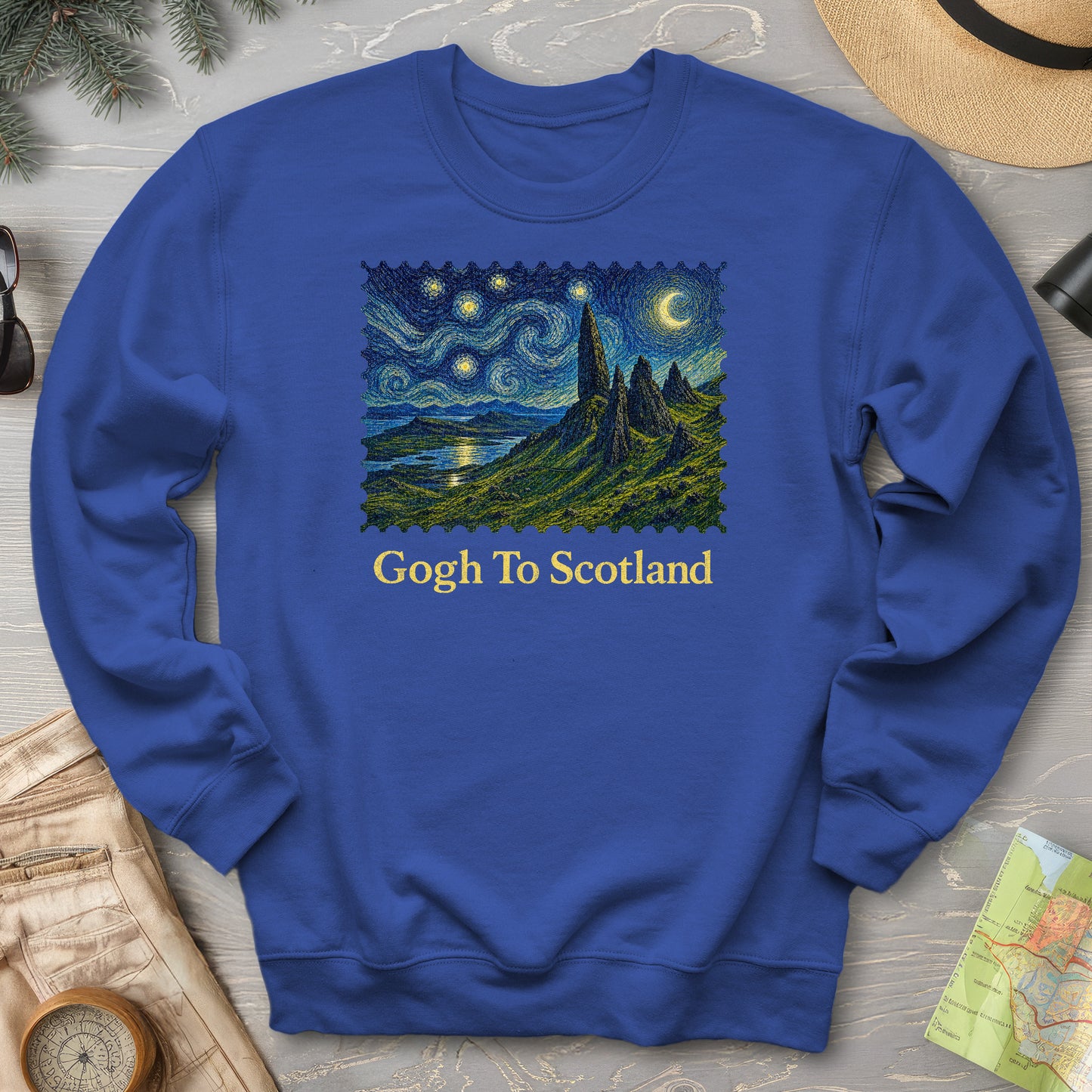 Gogh To Scotland Sweatshirt