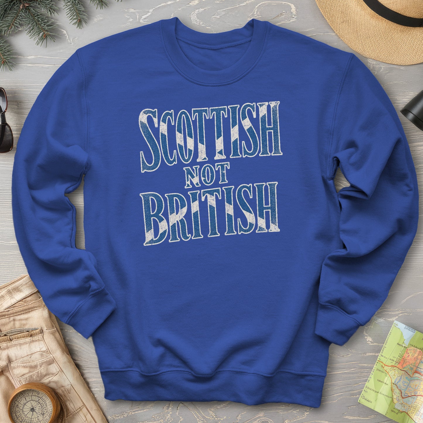 Scottish Not British Sweatshirt