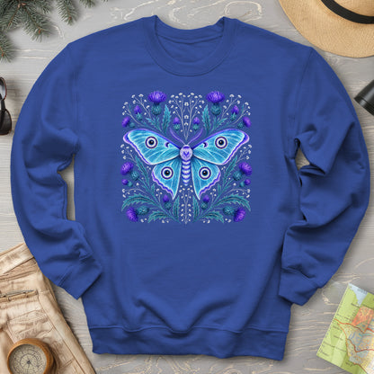Emperor Moth Thistle Sweatshirt