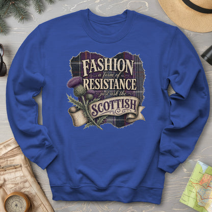 Fashion Resistance Scottish Sweatshirt