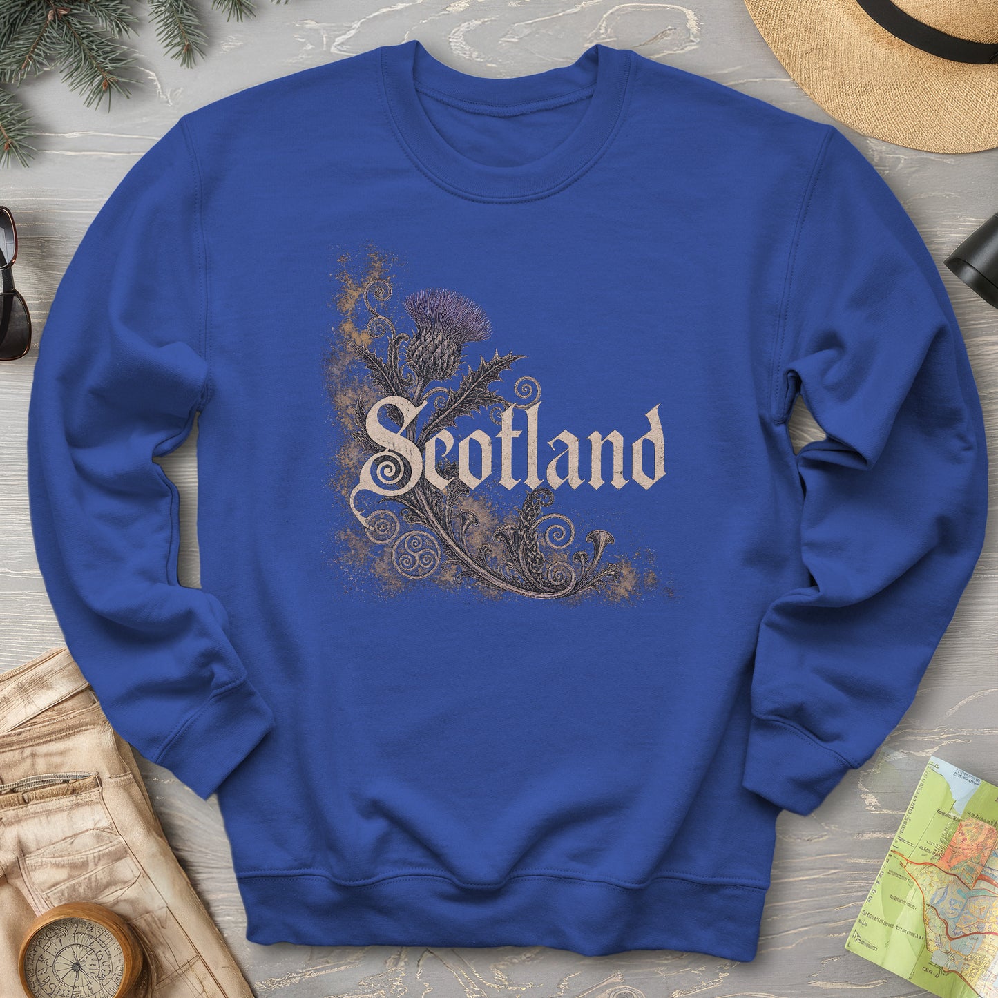 Scotland Ancient Symbols Sweatshirt