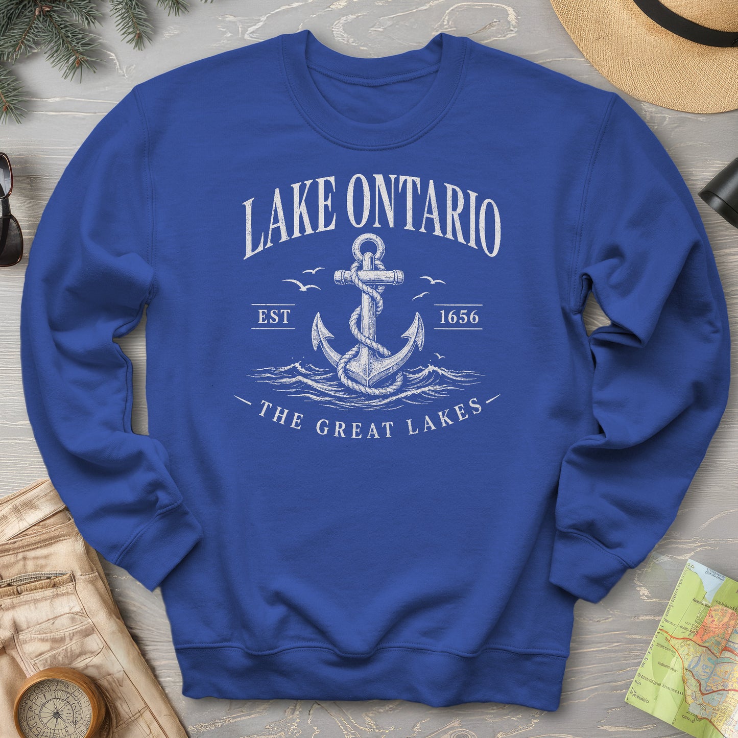Lake Ontario Anchor Sweatshirt