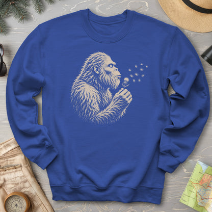 Bigfoot Blowing Thistle Sweatshirt