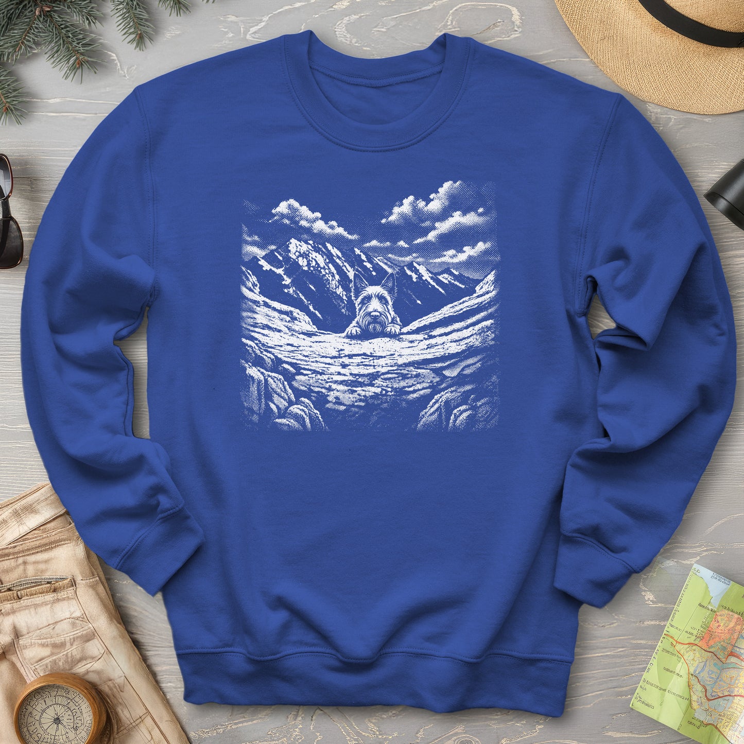 Watchful Scottish Terrier Sweatshirt