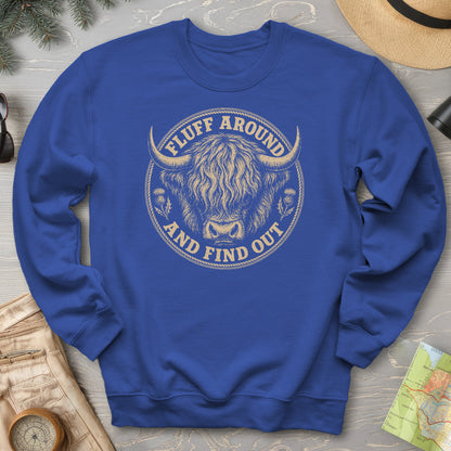 Fluff Around Coo Sweatshirt