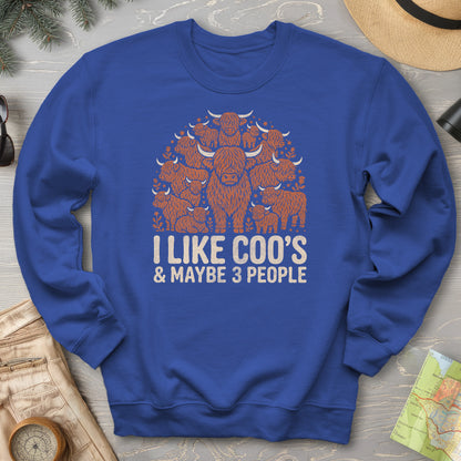 I Like Coos Sweatshirt