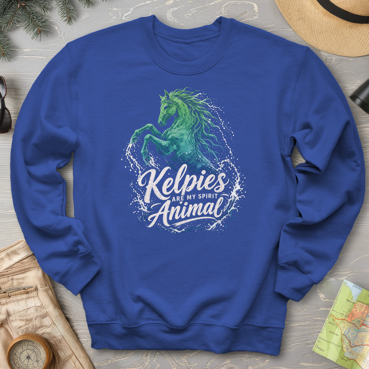 Kelpie Spirit Animal Sweatshirt