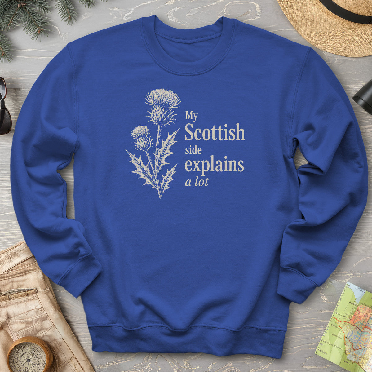 My Scottish Side Sweatshirt