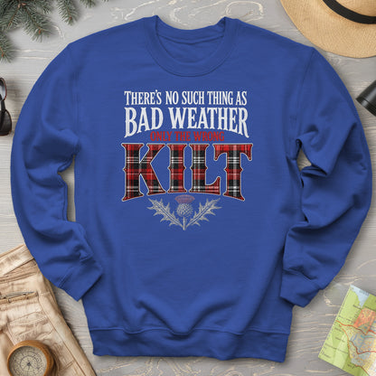 Wrong Kilt Weather Sweatshirt