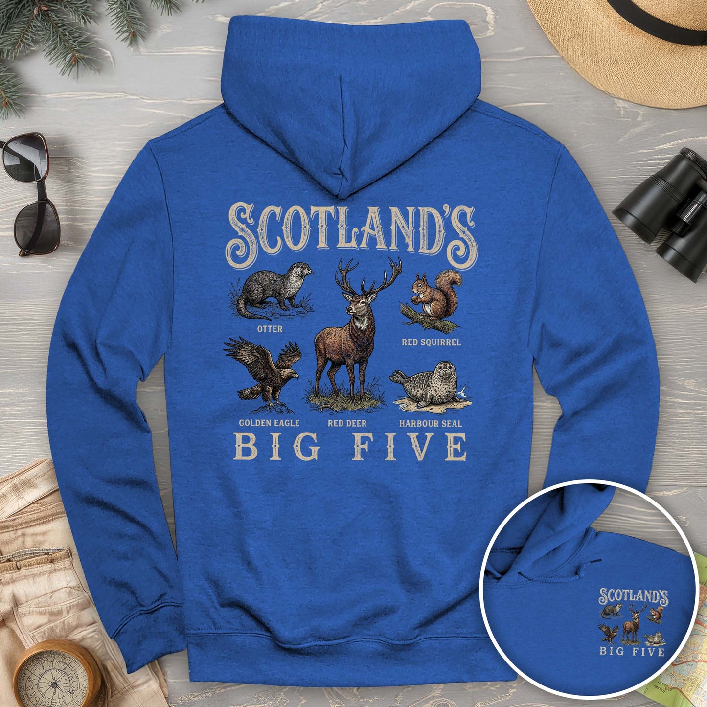Scotland's Big Five Hoodie