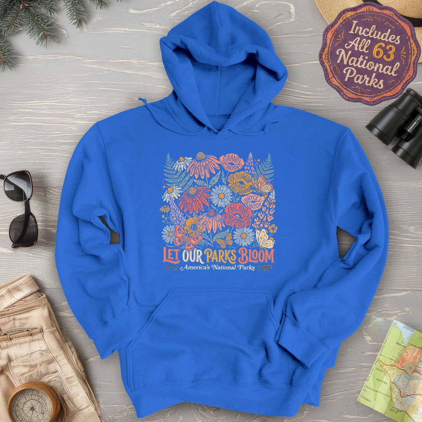 Let Our Parks Bloom Hoodie