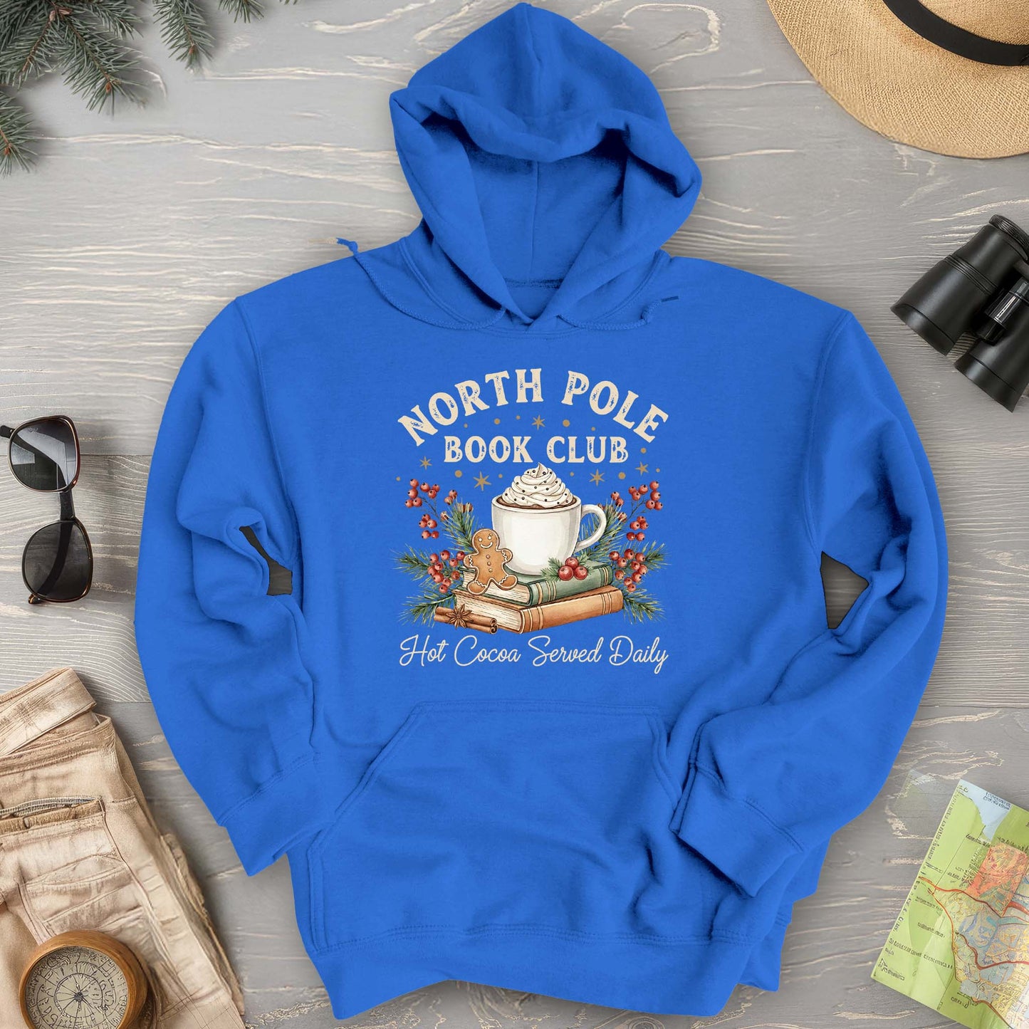 North Pole Book Club Hoodie