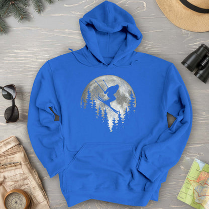 Bigfoot Ski Moon Hoodie