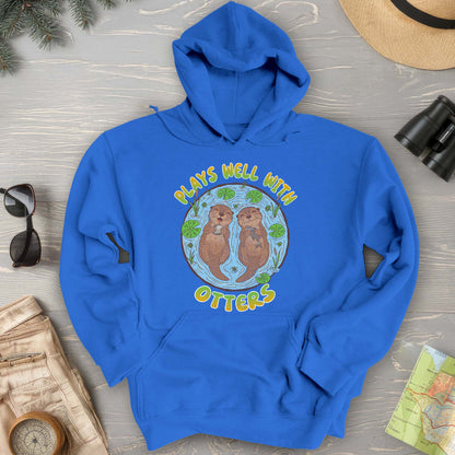 Plays Well With Otters Hoodie