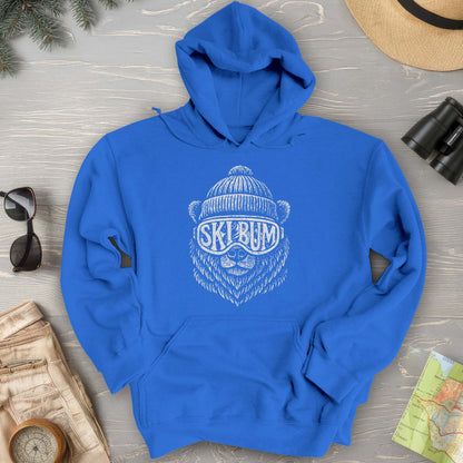 Ski Bum Bear Hoodie