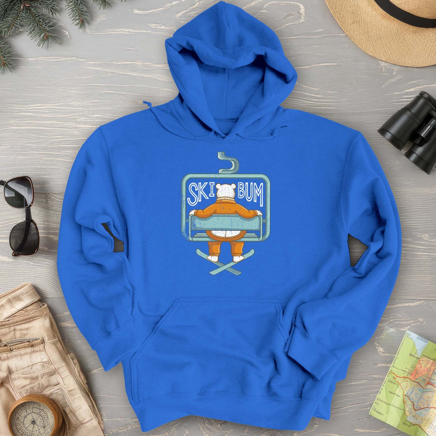 Ski Bum Chairlift Hoodie