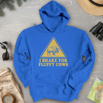 Brake For Fluffy Cows Hoodie