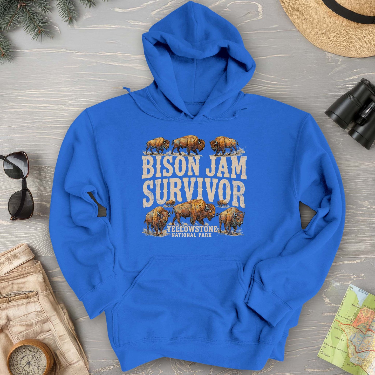 Bison Jam Survivor Hoodie