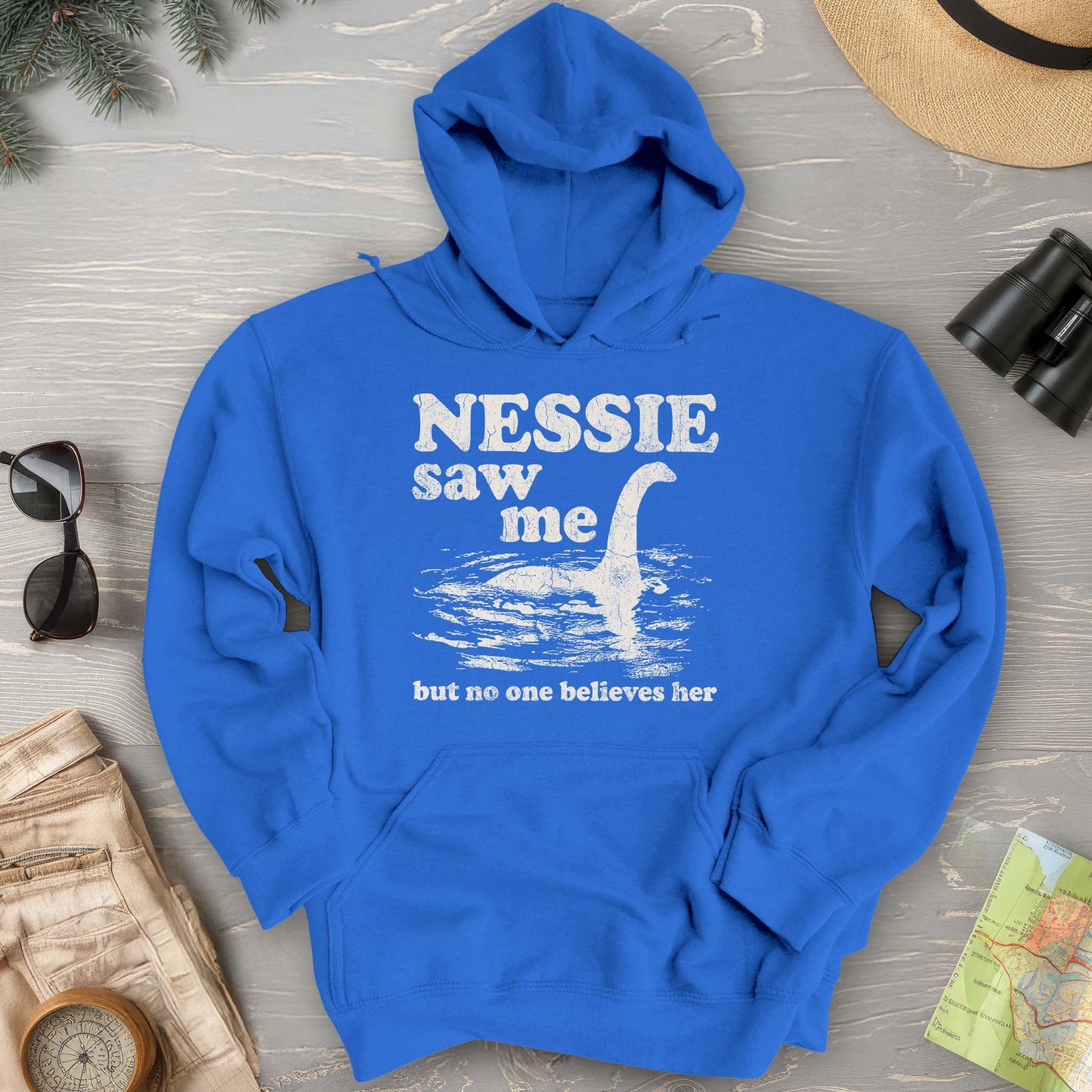 Nessie Saw Me Hoodie