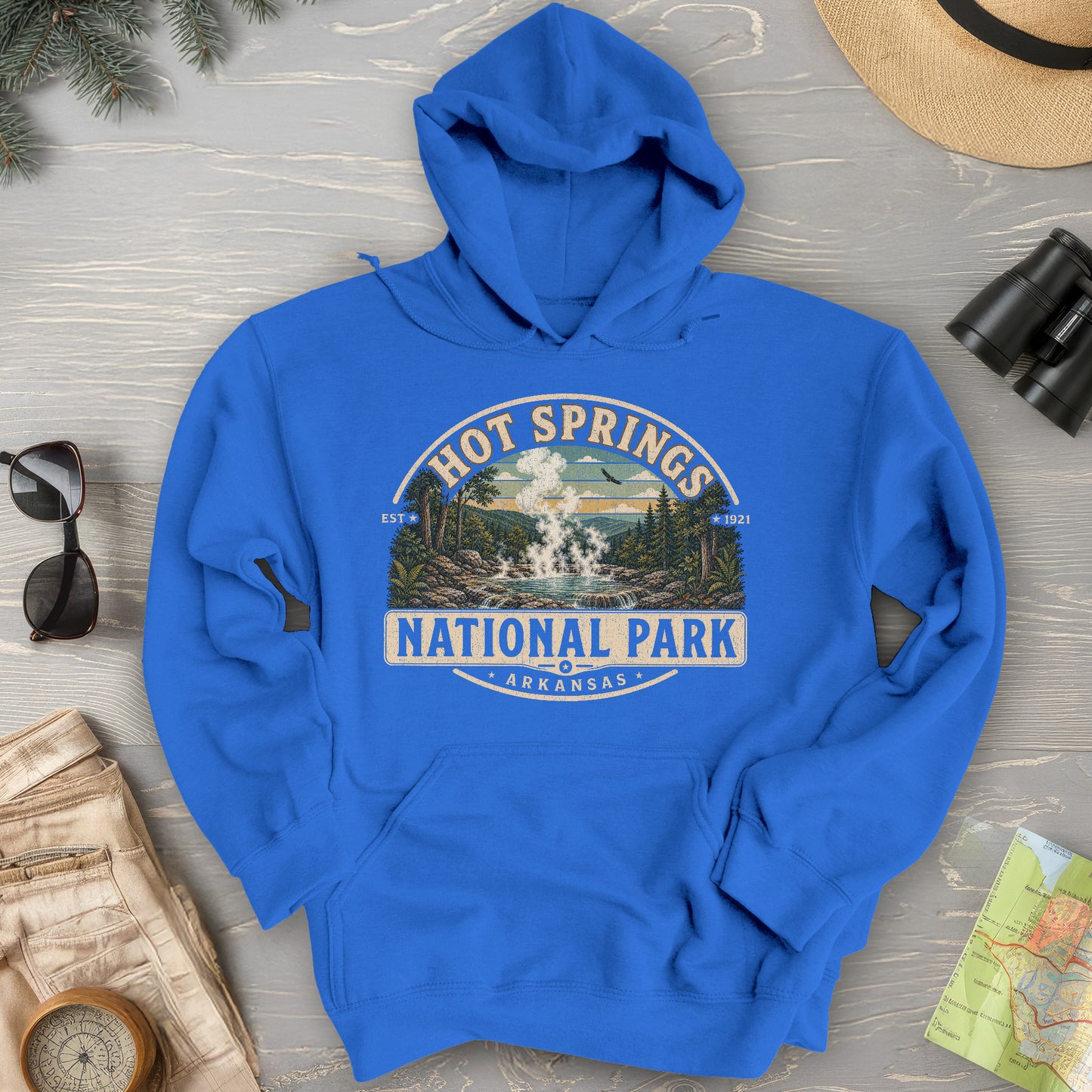 Hot Springs Medallion Hoodie