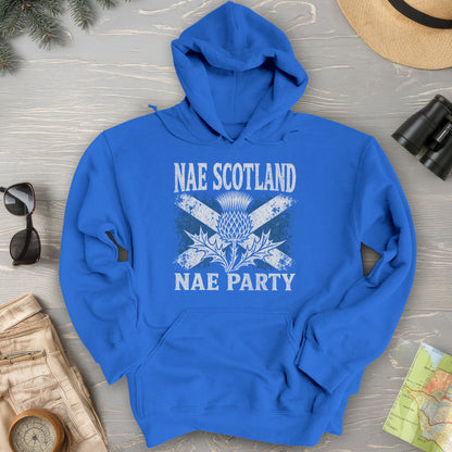 Nae Scotland Vintage Flag Hoodie