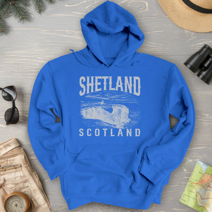 Shetland Scotland Sketch Hoodie