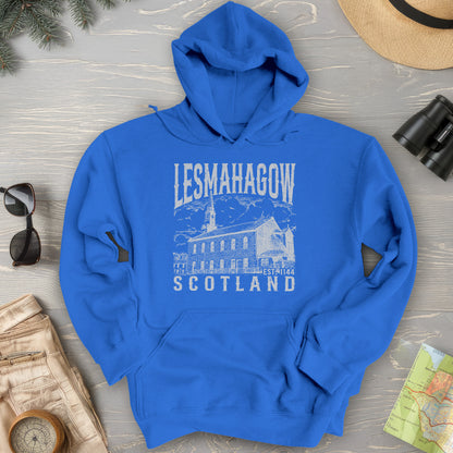 Lesmahagow Scotland Sketch Hoodie