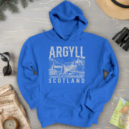 Argyll Scotland Sketch Hoodie