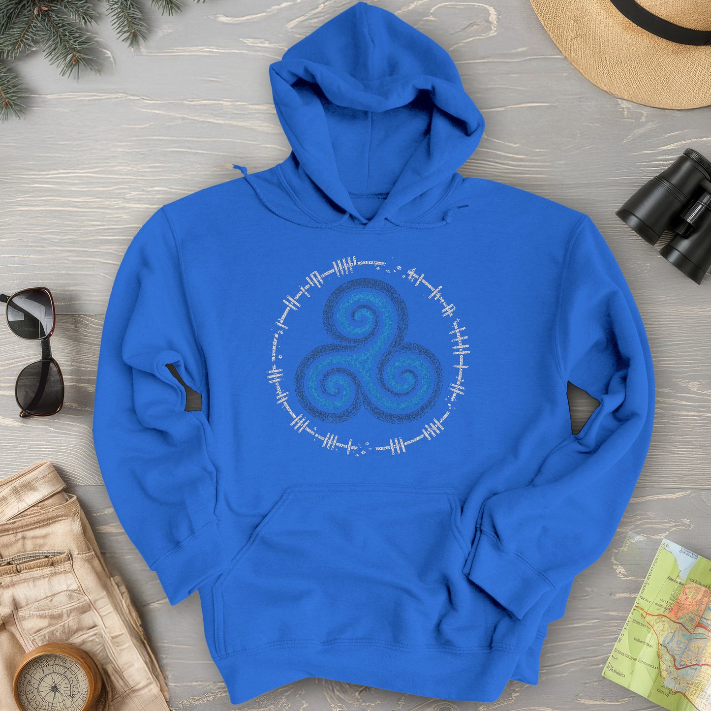 Triskele Ogham Hoodie