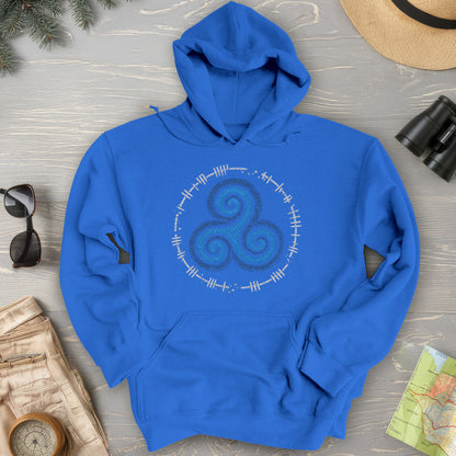 Triskele Ogham Hoodie