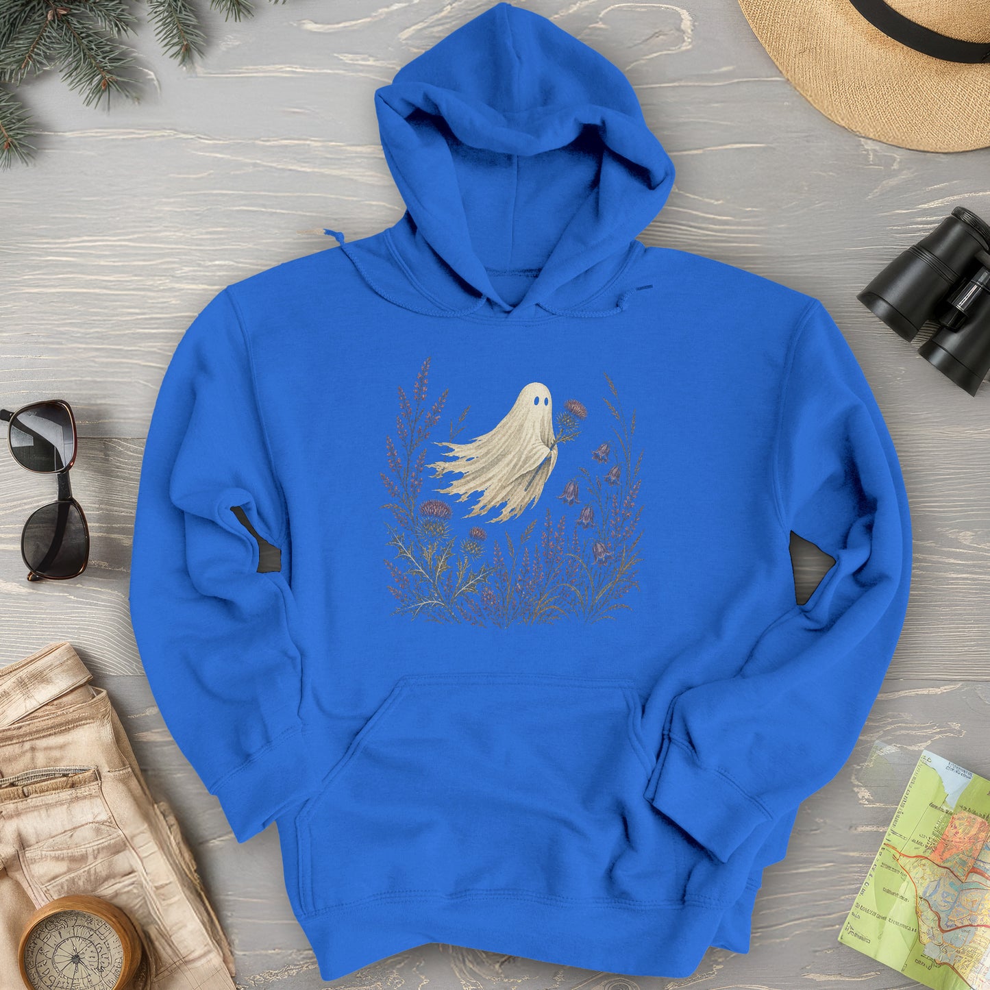 Thistle Ghost Florals Hoodie