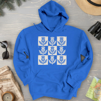 Thistle Box Pattern Hoodie
