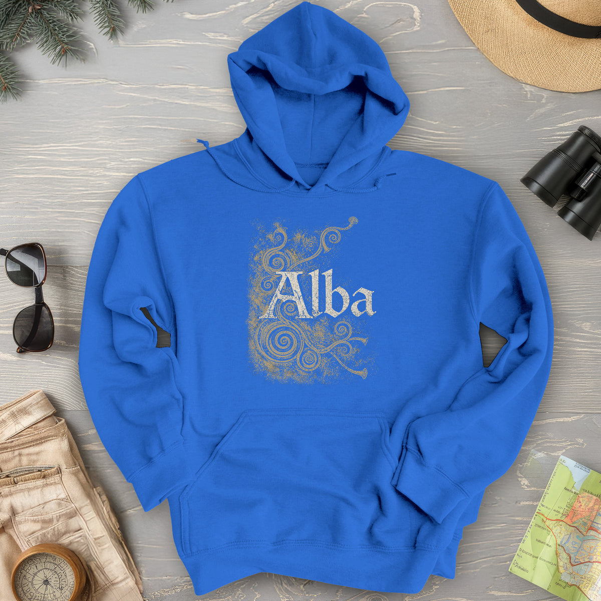 Alba Ancient Spirals Hoodie