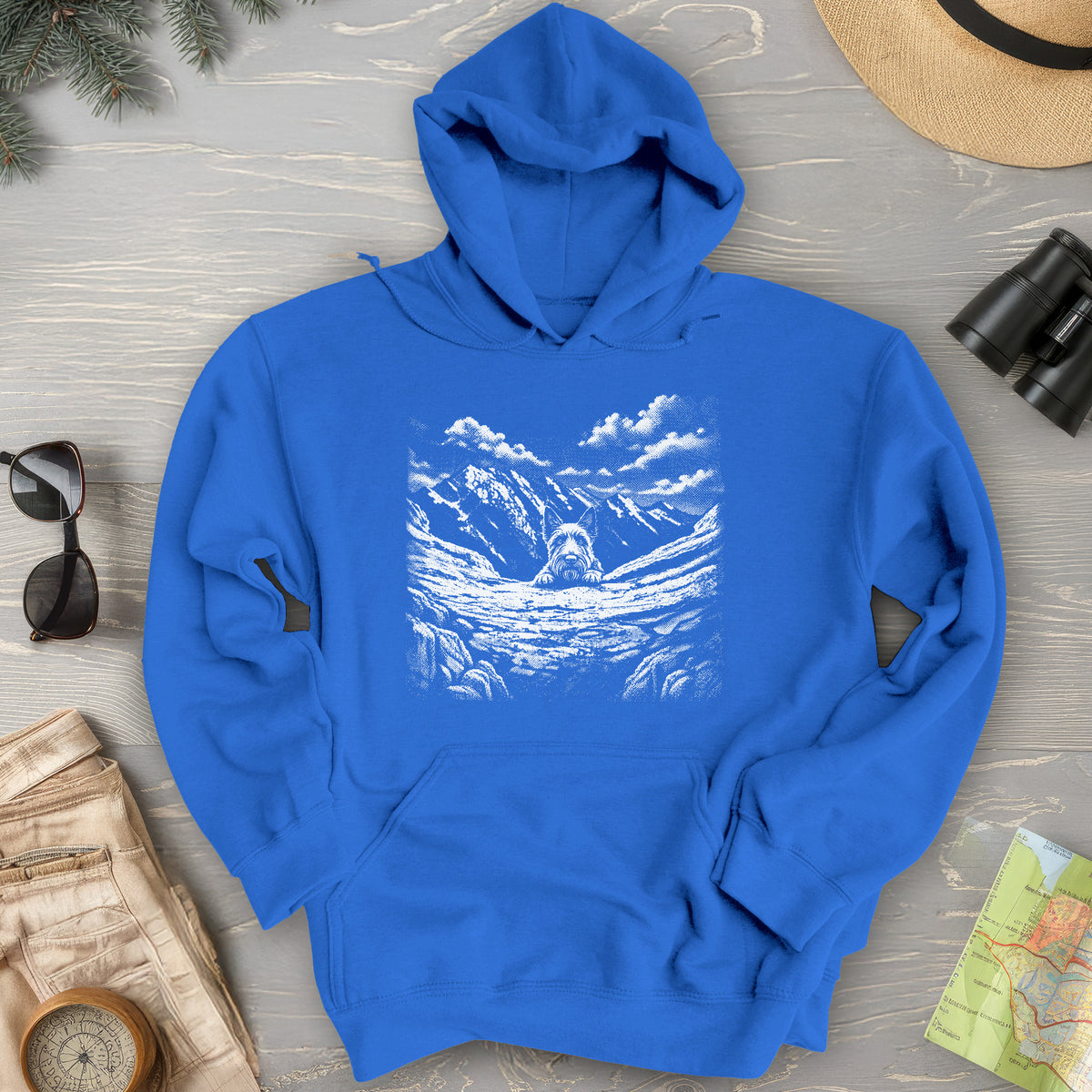 Watchful Scottish Terrier Hoodie