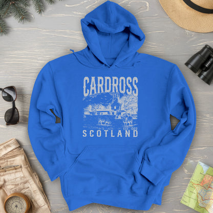 Cardross Scotland Sketch Hoodie