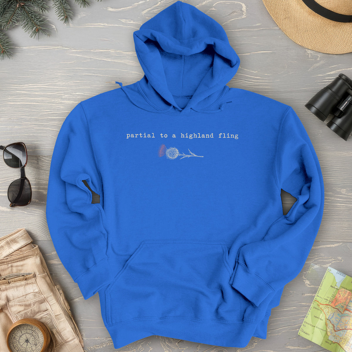 Partial Highland Fling Hoodie