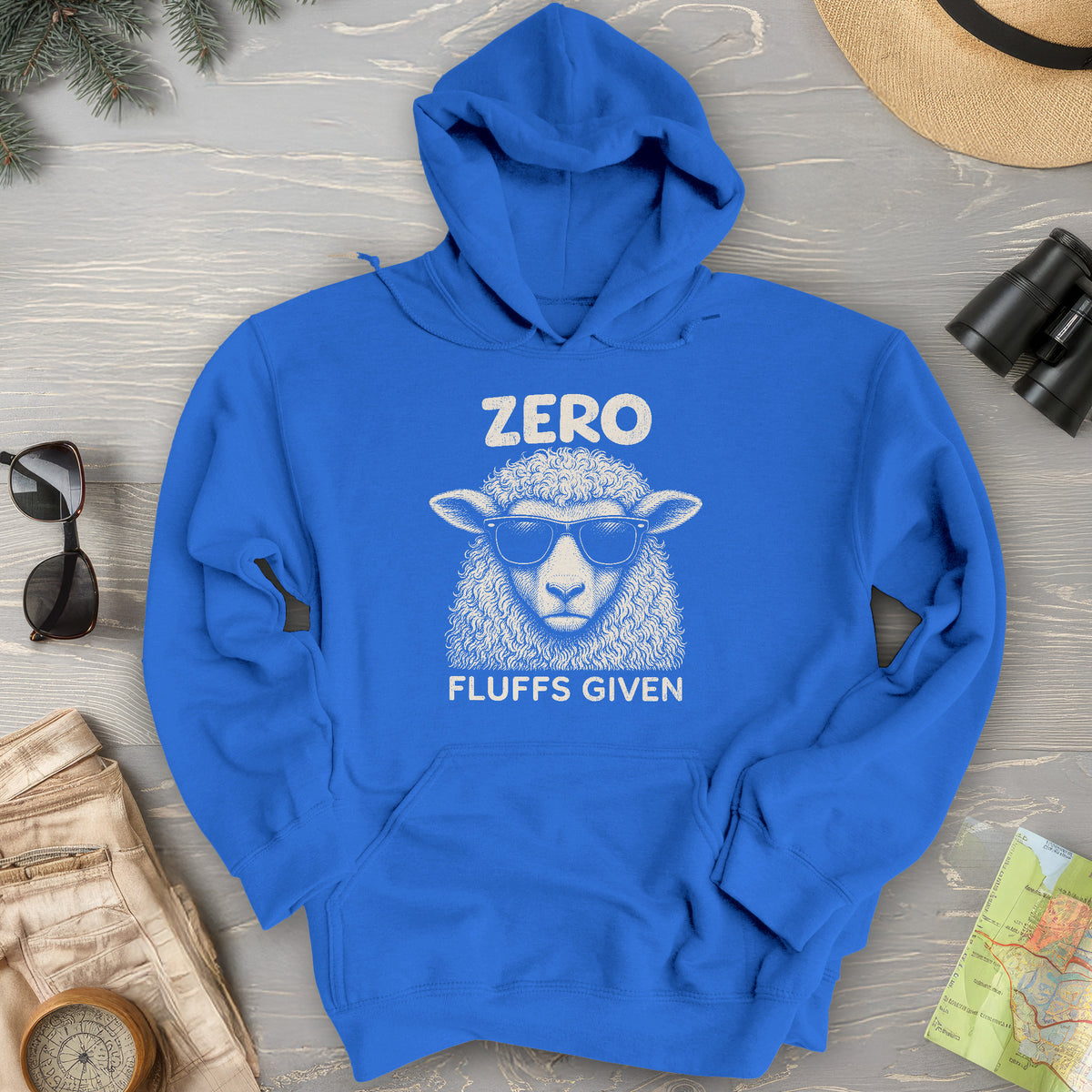 Zero Fluffs Given Hoodie