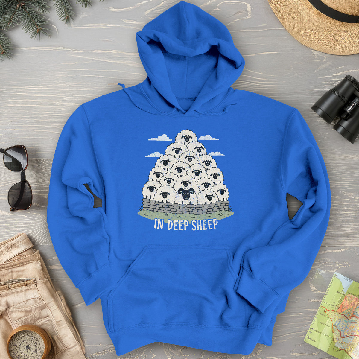 In Deep Sheep Hoodie