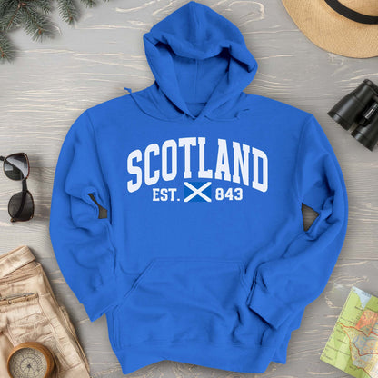 Scotland Varsity Flag Hoodie