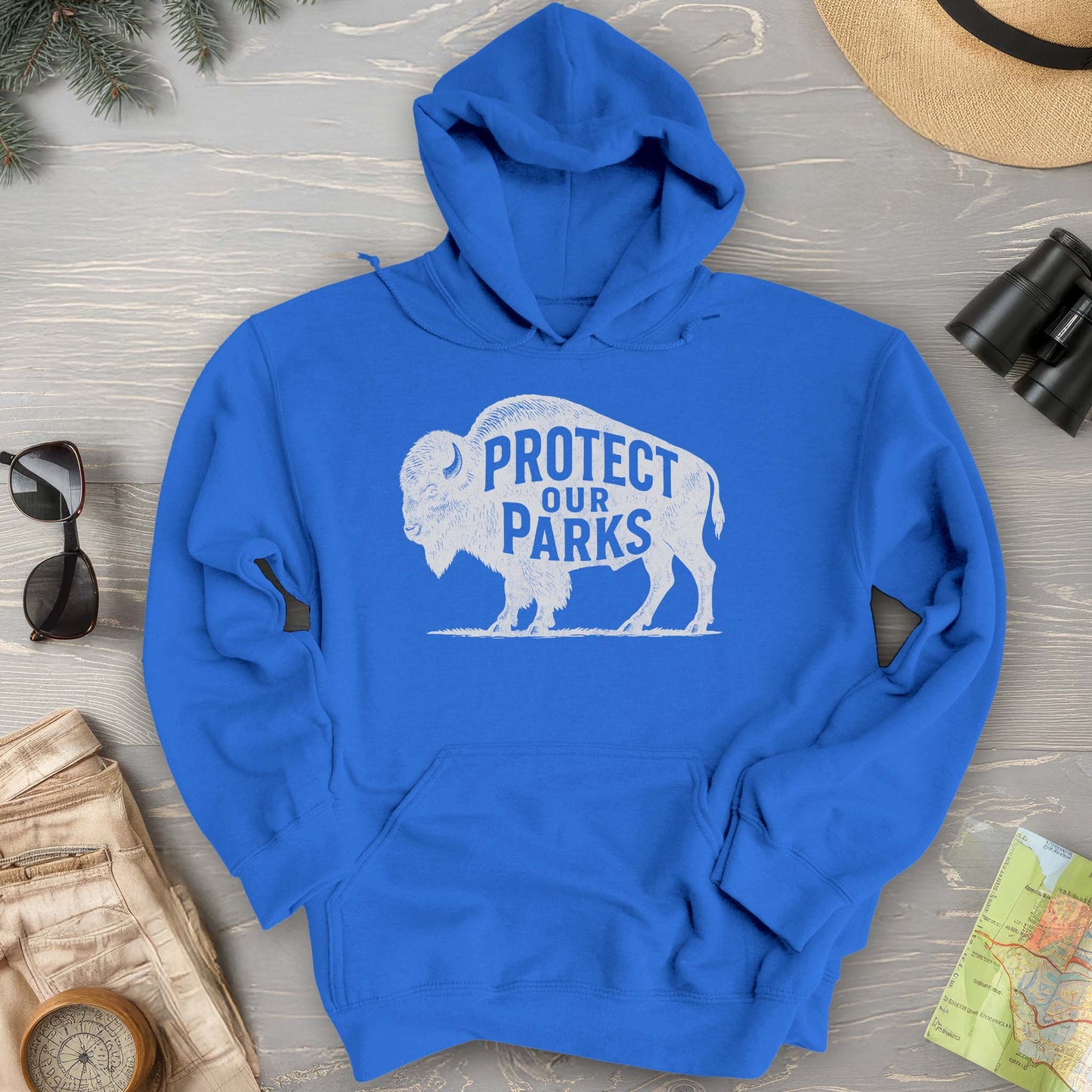 Protect Our Parks "Vintage Buffalo" Hoodie
