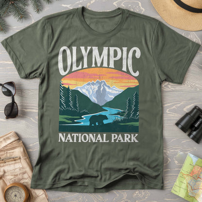 Olympic National Park "Big and Bold" Comfort Colors T-Shirt